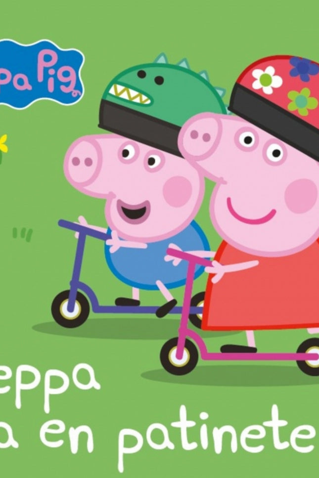 Peppa Pig. Libro De Cartón - Peppa Va En Patinete