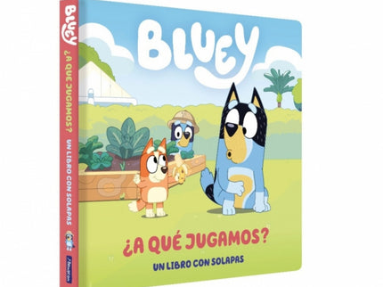 Bluey. Libro De Cartón Con Solapas - ¿a Qué Jugamos?