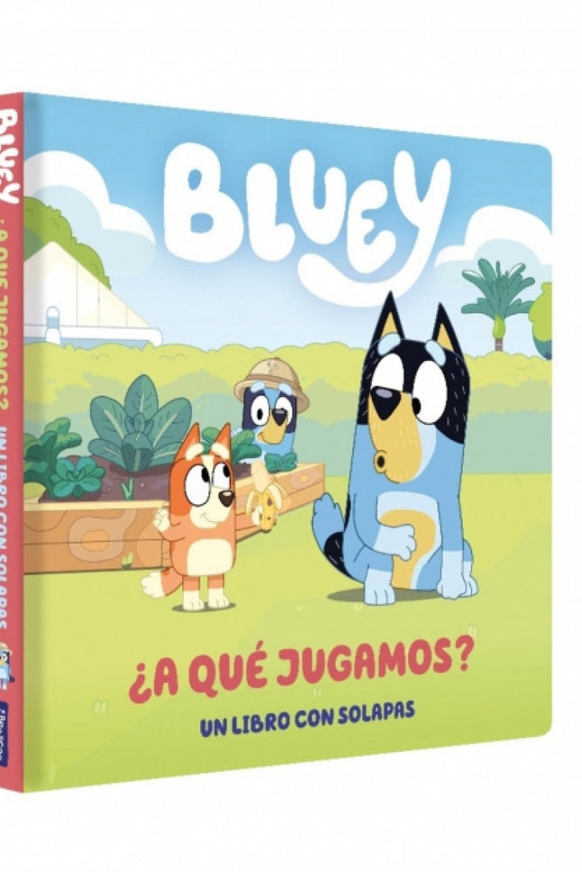 Bluey. Libro De Cartón Con Solapas - ¿a Qué Jugamos?