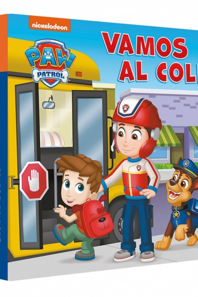 Paw Patrol / Patrulla Canina. Libro De Cartón - Vamos Al Cole