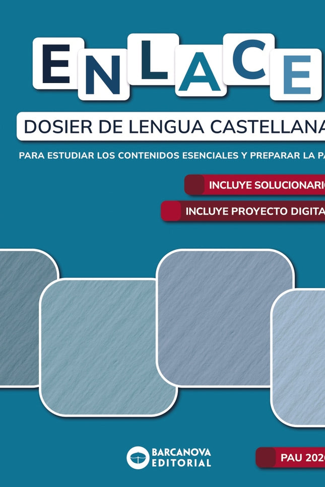 Enlace. Dosier De Lengua Castellana. Bachillerato 2026