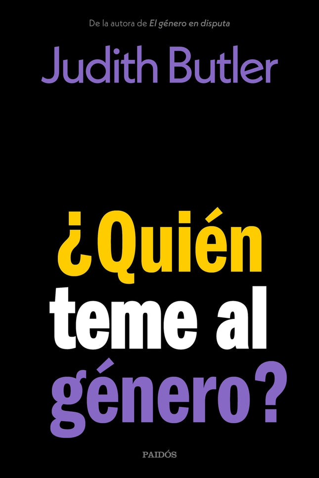 ¿quién Teme Al Género?
