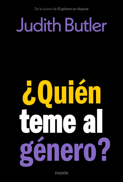 ¿quién Teme Al Género?