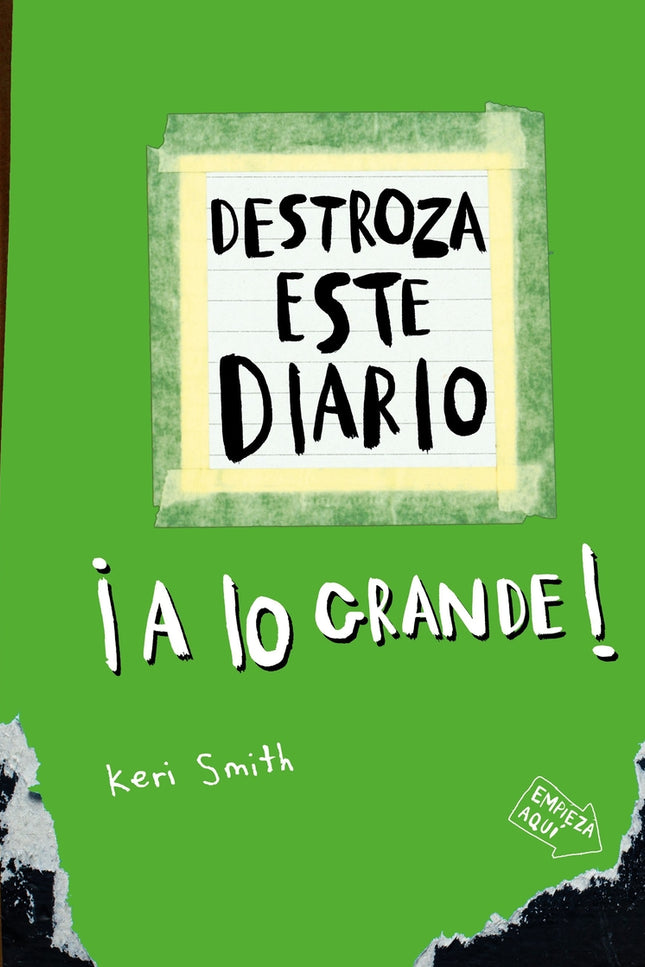 Destroza Este Diario. A Lo Grande - Verde Flúor