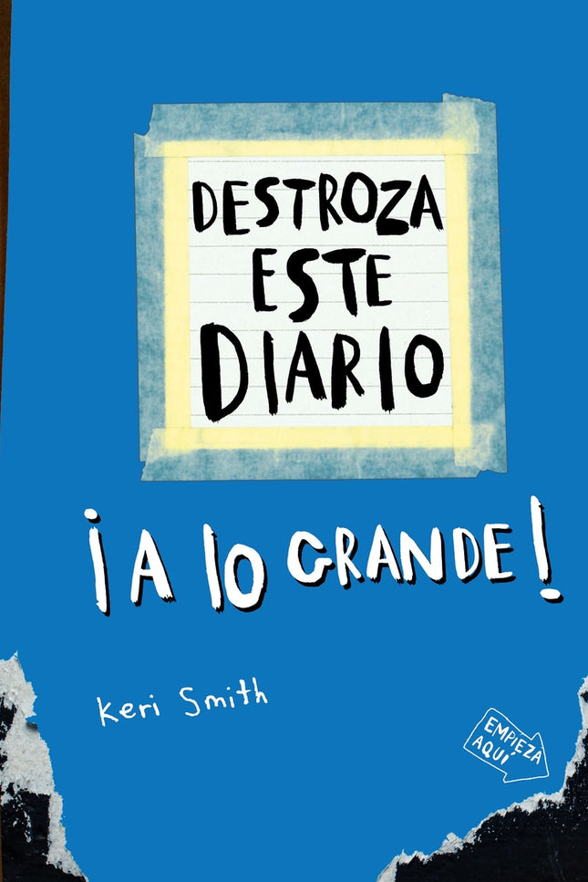Destroza Este Diario. A Lo Grande - Azul Flúor