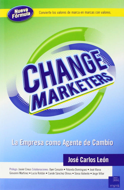Portada del libro Change Marketers