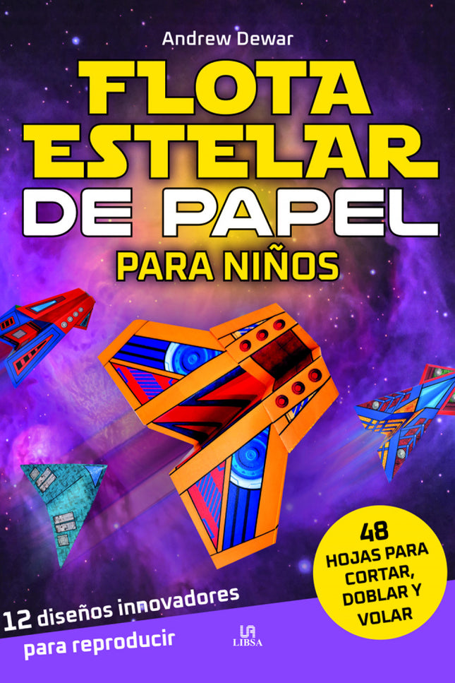 Flota Estelar De Papel Para Niños