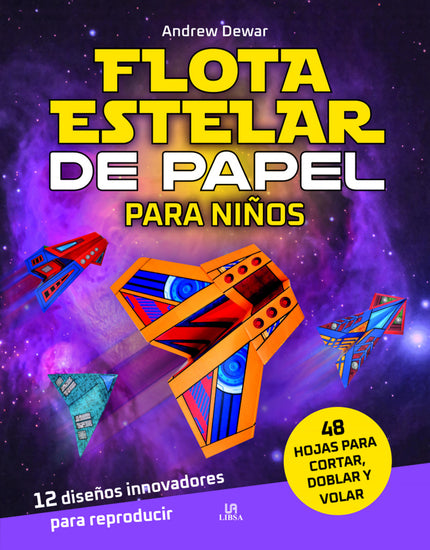 Flota Estelar De Papel Para Niños