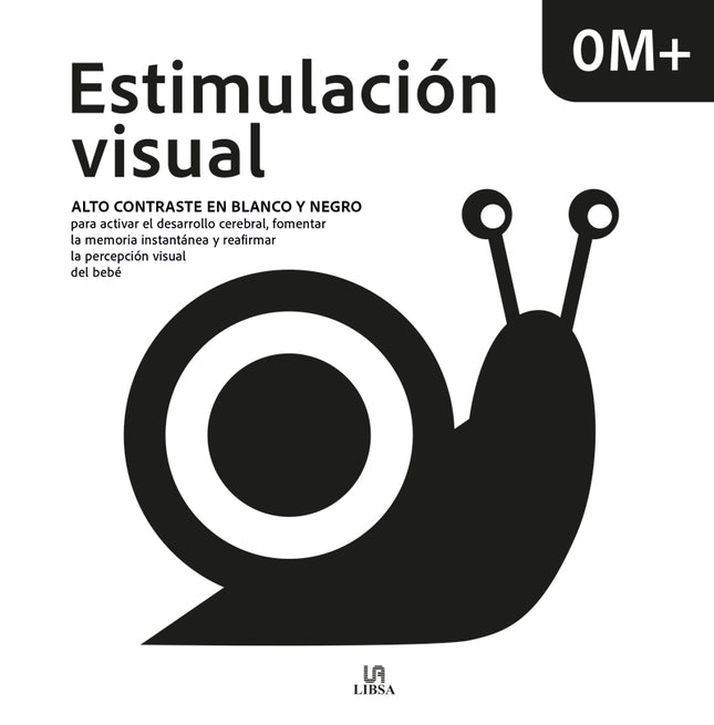 Estimulacion Visual Om+- Alto Contraste En Blanco Y Negro