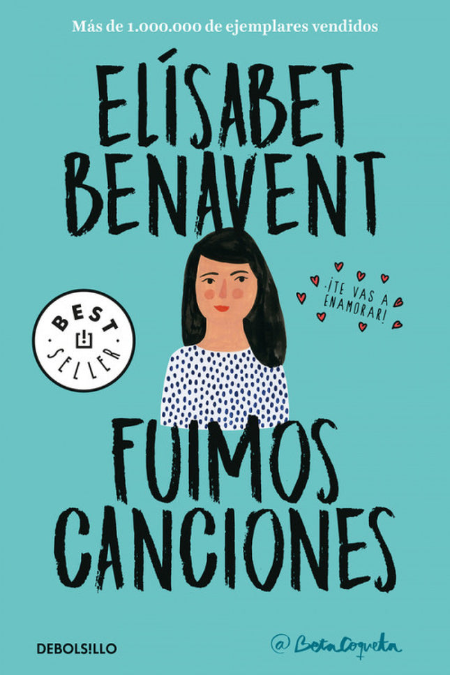Libro Fuimos Canciones: Elísabet Benavent, también conocida como @BetaCoqueta, regresa con más fuerza que nunca para hablarnos de amor y de amistad a partes iguales, de melodías que fuimos, de momentos que seremos. Fuimos canciones es la primera parte de su bilogía «Canciones y recuerdos», que apunta directamente al corazón de sus lectoras, aquellas que se atrevieron con Valeria a ser ellas mismas.