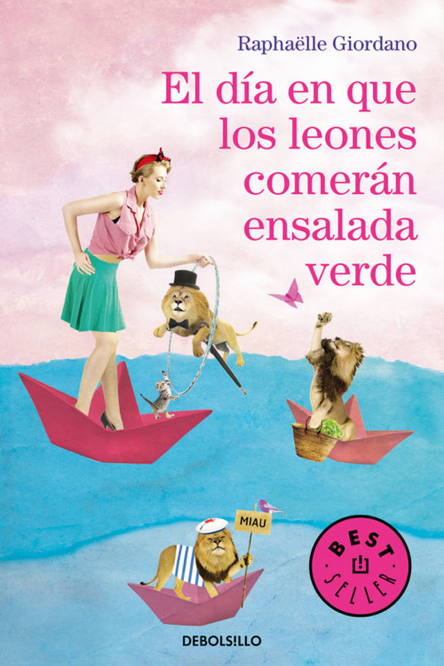Libro El Día En Que Los Leones Comerán Ensalada Verde: El nuevo libro de Raphaëlle Giordano, autora de Tu segunda vida empieza cuando descubres que solo tienes una y artífice del fenómeno de la novela terapéutica, es una historia fresca y positiva que esconde las claves para manejar las actitudes tóxicas y controladoras que aparecen en nuestro camino. #novelaterapéutica El hombre es un león para el hombre.