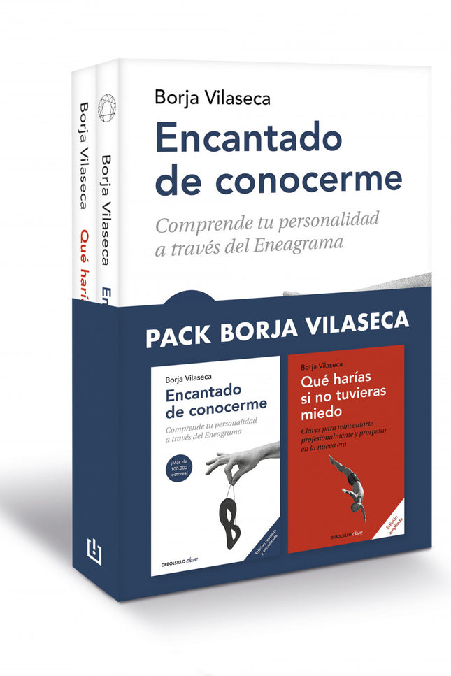Pack Borja Vilaseca (contiene: Encantado De Conocerme # Qué Harías Si No Tuvieras Miedo)