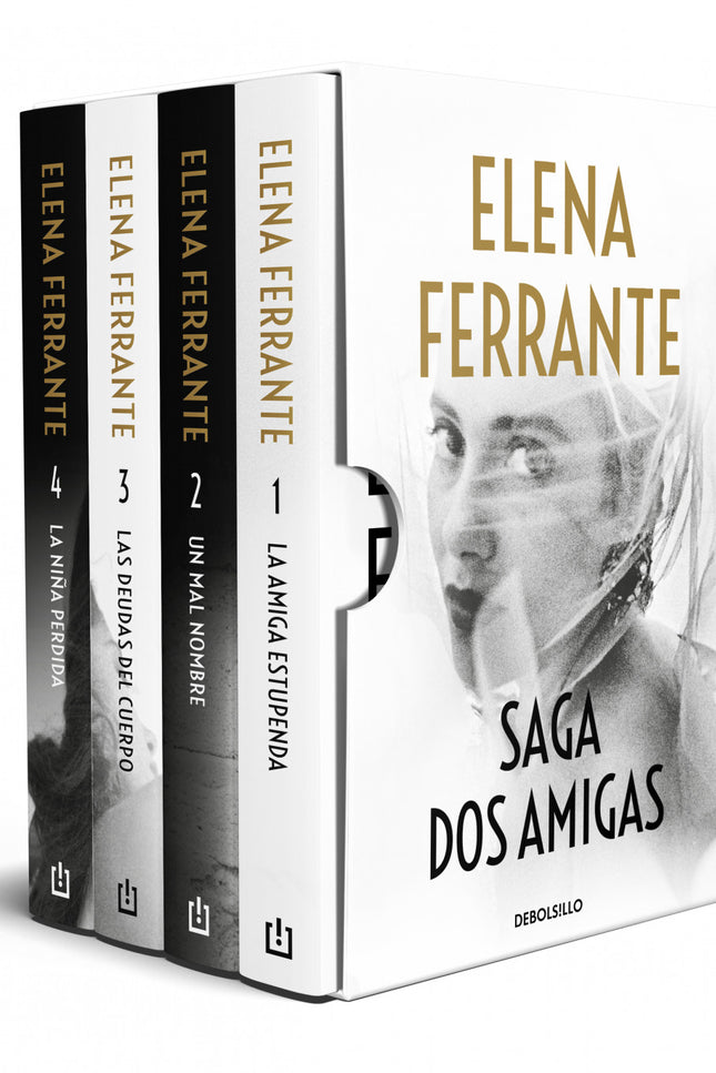 Saga Dos Amigas (la Amiga Estupenda # Un Mal Nombre # Las Deudas Del Cuerpo # La Niña Perdida)