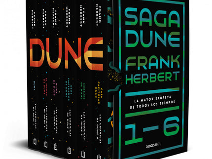 Saga Dune 1-6. La Mayor Epopeya De Todos Los Tiempos