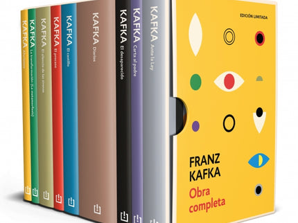 OBRA COMPLETA (EDICION LIMITADA EN ESTUCHE) - Franz (frank) Kafka - TAPA BLANDA O BOLSILLO