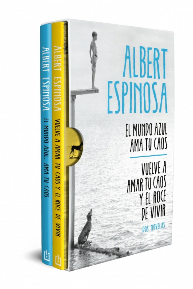Albert Espinosa (edición Estuche Con: El Mundo Azul. Ama Tu Caos / Vuelve A Amar Tu Caos Y El Roce De Vivir)