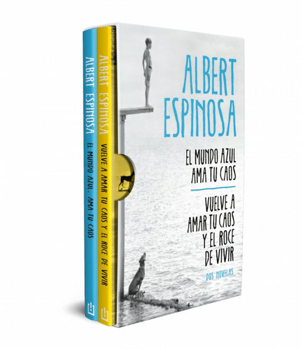 Albert Espinosa (edición Estuche Con: El Mundo Azul. Ama Tu Caos / Vuelve A Amar Tu Caos Y El Roce De Vivir)
