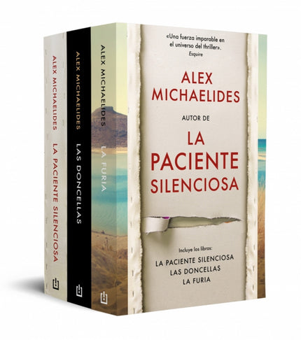 Pack Alex Michaelides (contiene: La Paciente Silenciosa / La Furia / Las Doncellas)