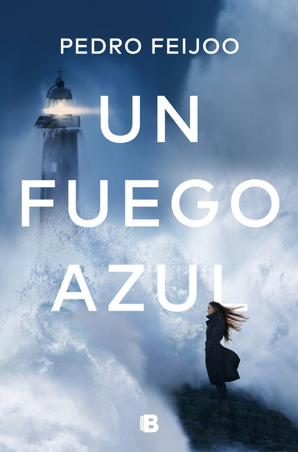 Libro Un Fuego Azul: Pedro Feijoo ha escrito un libro frenético, lleno de giros sorprendentes y con un ritmo que deja al lector sin aliento. Una historia poblada por personajes cargados de ira pero también de una extrema fragilidad.