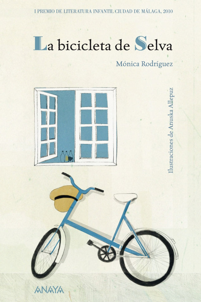 Libro La Bicicleta De Selva: Selva es una niña diferente, su piel es azul y viene de un país en el que solo hay arena. T