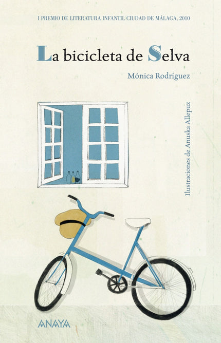 Libro La Bicicleta De Selva: Selva es una niña diferente, su piel es azul y viene de un país en el que solo hay arena. T