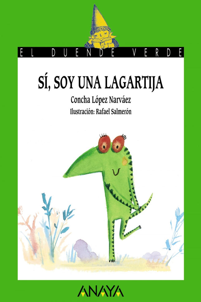 Libro 173. Sí, Soy Una Lagartija: La lagartija despierta tras haberse quedado apaciblemente dormida en el castillo de ar
