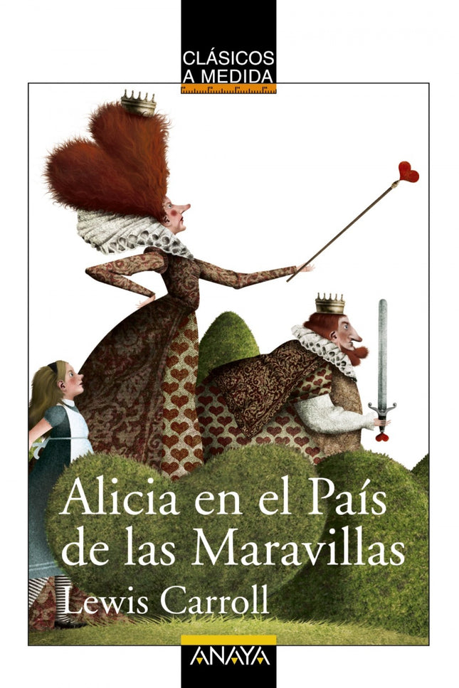 Libro Alicia En El País De Las Maravillas: Alicia está sentada junto a su hermana a la orilla del río. De repente, ve pa
