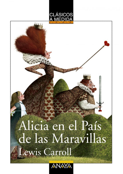 Libro Alicia En El País De Las Maravillas: Alicia está sentada junto a su hermana a la orilla del río. De repente, ve pa