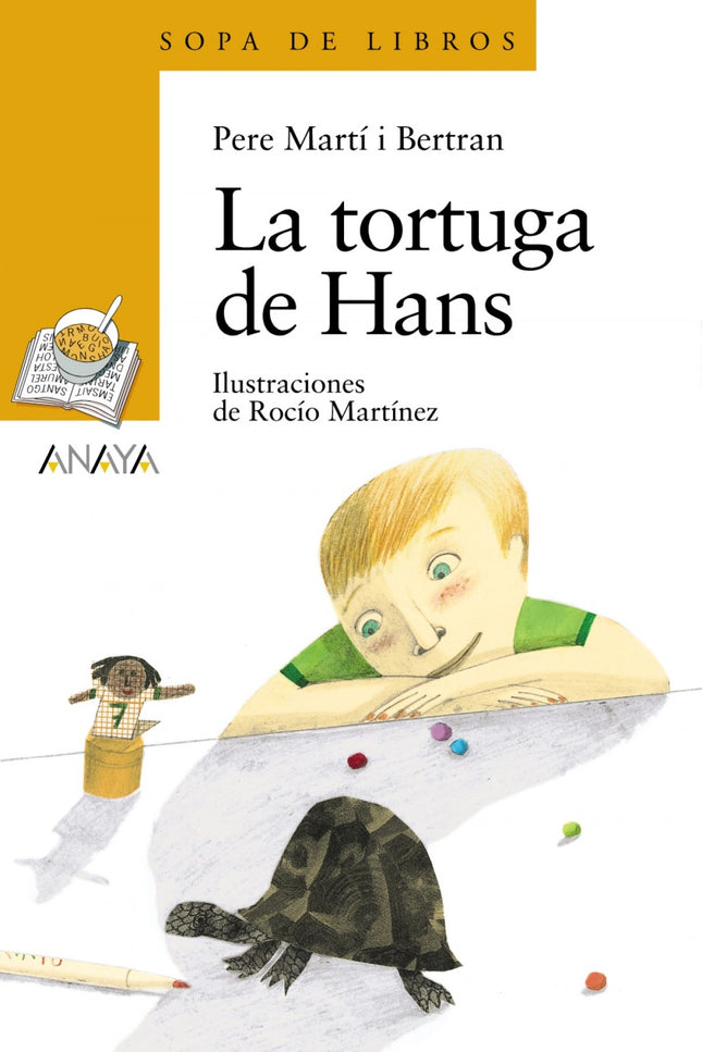 Libro La Tortuga De Hans: Hans es un niño alemán al que le regalan una tortuga mediterránea. El muchacho se entusiasma c