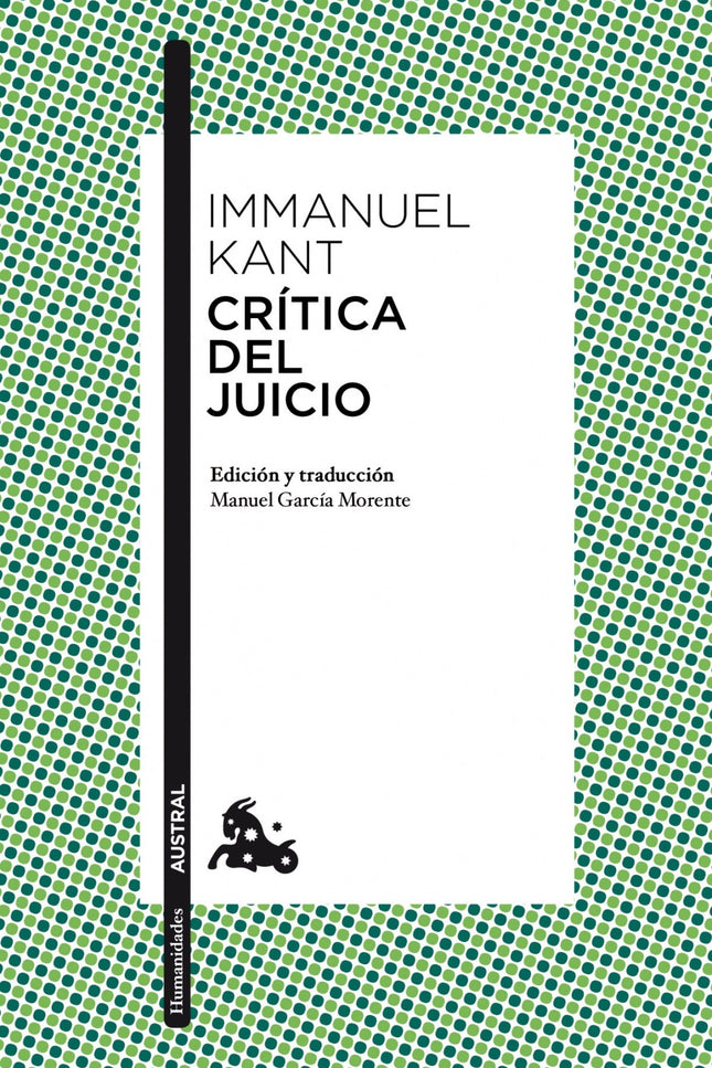 Libro Crítica Del Juicio: Dos ámbitos de razones convierten a la Crítica del Juicio en una obra actual y de lectura inel