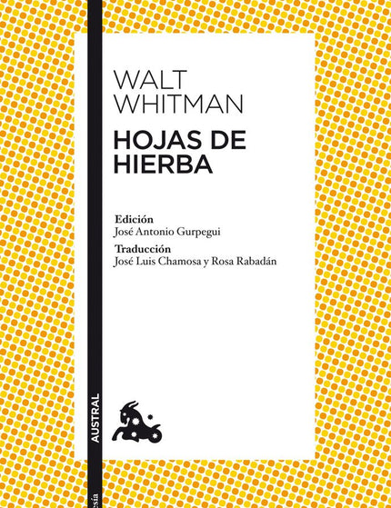 Hojas de hierba - Walt Whitman - TAPA BLANDA O BOLSILLO