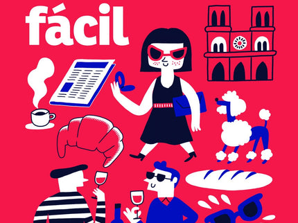 Libro Francés Fácil: El método de aprendizaje más innovador, ameno y eficaz para aprender francés a tu propio ritmo y sin esfuerzo. En este libro encontrarás: Múltiples situaciones comunicativas para adquirir y practicar el vocabulario fundamental y las expresiones más usuales del francés de hoy.