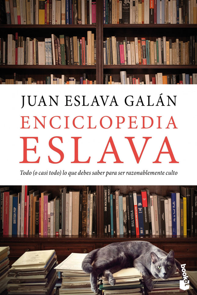 Libro Enciclopedia Eslava: El prolífico divulgador y escritor Juan Eslava Galán reúne en estas más de 600 páginas un compendio de la sabiduría y cultura general que todos debemos y estamos obligados a conocer. Desde geografía, filosofía e historia de España hasta ciencias o literatura.