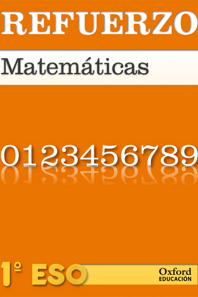 Libro Matemáticas 1º Eso Refuerzo: .