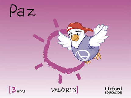 Libro Educación En Valores 3 Años.paz: .