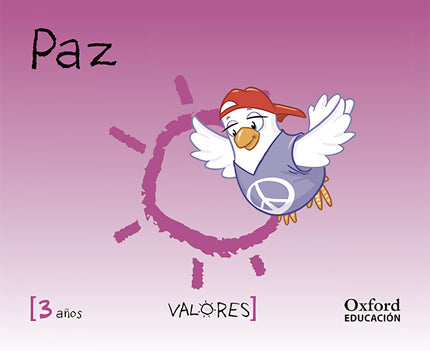 Libro Educación En Valores 3 Años.paz: .