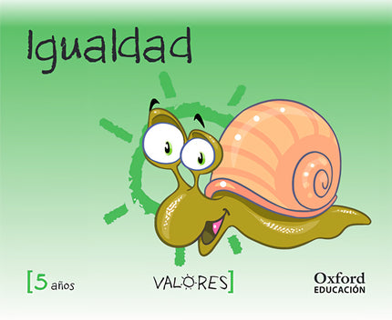 Libro Educación En Valores 5 Años. Igualdad: .