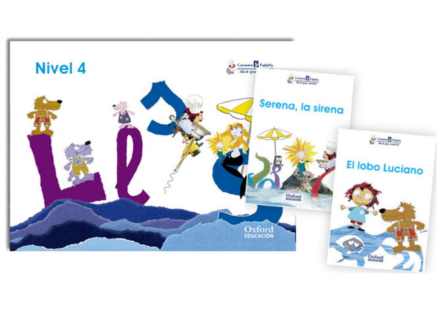 Libro Inf 4 Años Cocinero Pack Cuaderno+cuentos 4: .