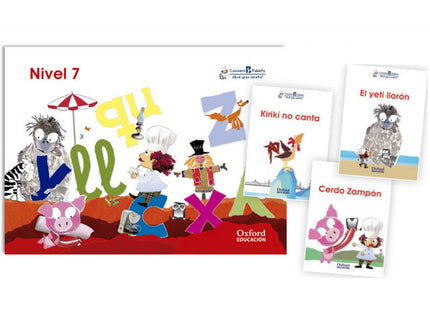 Libro Inf 5 Años Cocinero Pack Cuaderno+cuentos 7: .