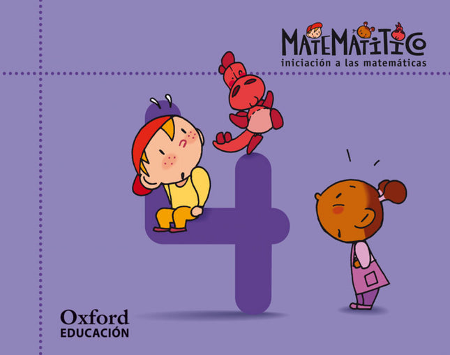 Libro Matematitico 4 Años Pack Cuad Ejer 4 Alum: .