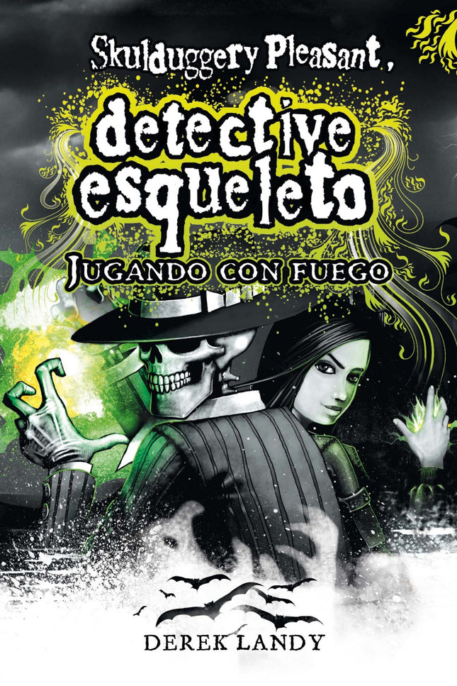 Libro Detective Esqueleto. Jugando Con Fuego (skulduggery Pleasant): Jugando con Fuego es la segunda novela protagonizad