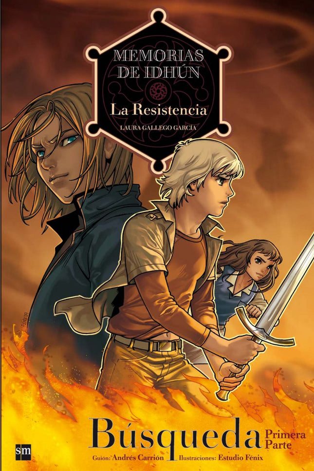 Libro Memorias De Idhún: La Resistencia. Búsqueda [1ª Parte]. Cómic: Jack, un adolescente terrícola, tiene un fúnebre pr