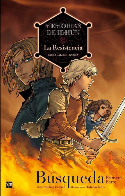 Libro Memorias De Idhún: La Resistencia. Búsqueda [1ª Parte]. Cómic: Jack, un adolescente terrícola, tiene un fúnebre pr