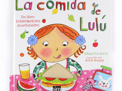 Libro La Comida De Lulú: A Lulú le gusta mucho comer pero, ¿sabes cuál es su comida favorita?Un libro que incluye un bab