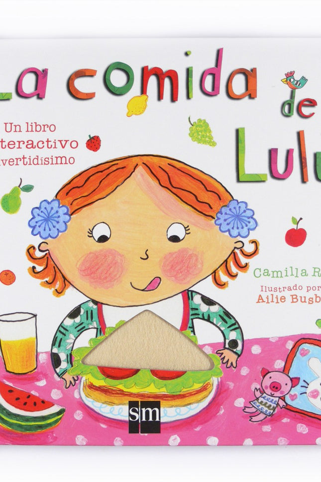 Libro La Comida De Lulú: A Lulú le gusta mucho comer pero, ¿sabes cuál es su comida favorita?Un libro que incluye un bab