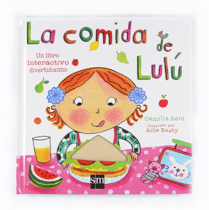 Libro La Comida De Lulú: A Lulú le gusta mucho comer pero, ¿sabes cuál es su comida favorita?Un libro que incluye un bab