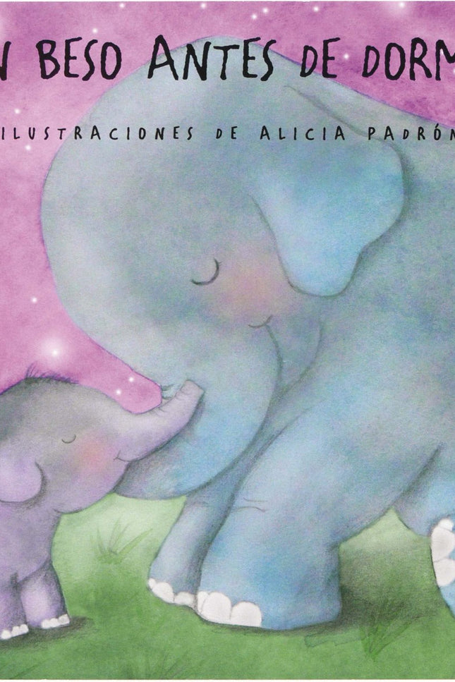 Libro Un Beso Antes De Dormir: Todos los bebés animales besan a su madre antes de dormir. Un libro de cartón con tiernas