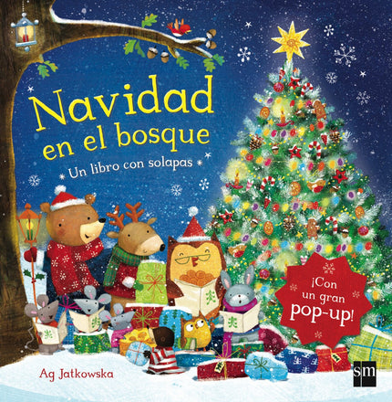 Libro Navidad En El Bosque: Es Navidad y, como todos los años, los animales del bosque tienen que buscar sus regalos ocu