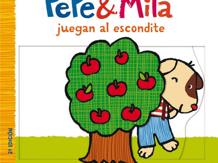 Libro Pepe &amp;mila Juegan Al Escondite: Hoy Pepe y Mila juegan al escondite. Unlibro de cartón con solapas y lengüetas