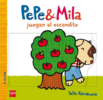 Libro Pepe &mila Juegan Al Escondite: Hoy Pepe y Mila juegan al escondite. Unlibro de cartón con solapas y lengüetas